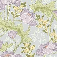 Makower - Fleur Nouveau - Lily Purple