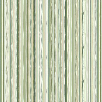 Makower - Foxwood - Ripple Stripe Green