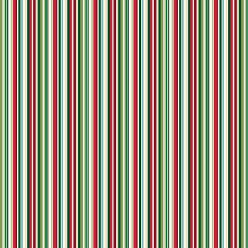Makower - Christmas Wishes - Christmas Stripe