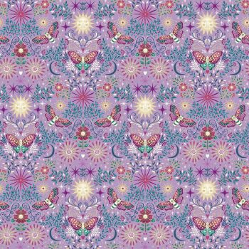 Makower - Luna - Night Garden - Lilac