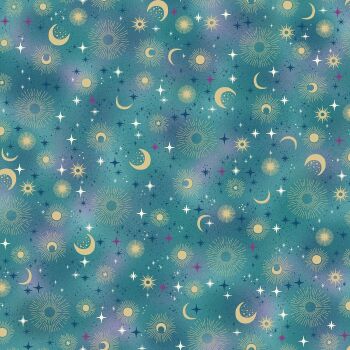 Makower - Luna - Constellation - Teal