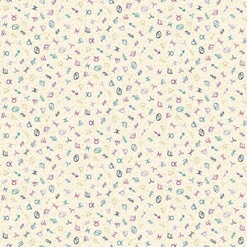 Makower - Luna - Zodiac - Cream
