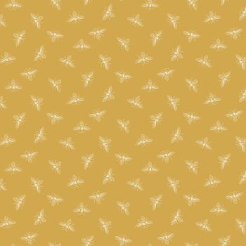 Makower - Petite Beehive by Renee Nanneman - Bee - Butterscotch