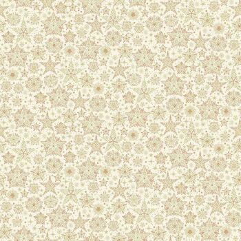 Makower - Good Tidings Christmas - Frosty Cream