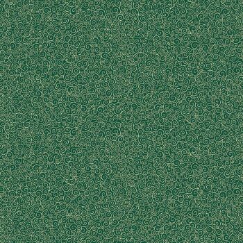 Makower - Good Tidings Christmas - Scroll Green