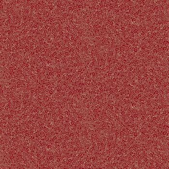 Makower - Good Tidings Christmas - Scroll Red