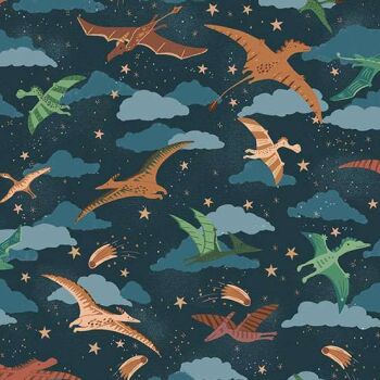 Makower - Prehistoric - Soar on Dark Blue