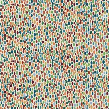 Makower - Prehistoric - Multi Spot on Cream