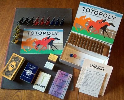 MULTI-LIST SELECTION OF VINTAGE TOTOPOLY BOARD GAME PLAYING PIECE SPARES