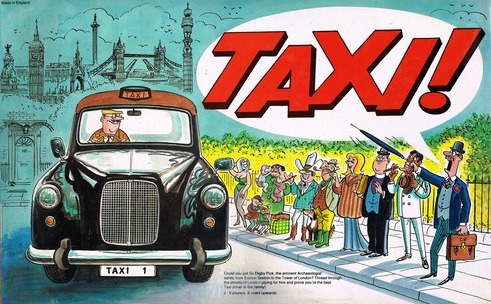 Taxi! Board Game | Vintage Board Games & Classic Toys | Vintage Playtime