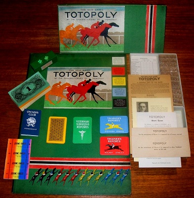 THE CLASSIC RACE GAME 1978 TOTOPOLY REPLACEMENT & SPARE PIECES 