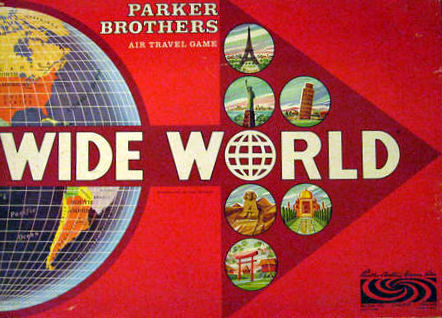 Wide World Board Game | Vintage Board Games & Classic Toys | Vintage Playtime