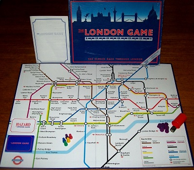 The London Game Board Game By Toy Brokers Vintage Board Games Classic Retro Antique Toys At Vintage Playtime