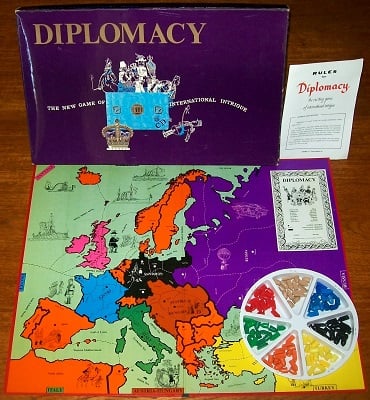 'Diplomacy' Board Game