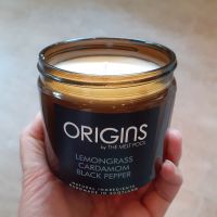 Origins Large Amber Jar - Lemongrass, Cardamom & Black Pepper