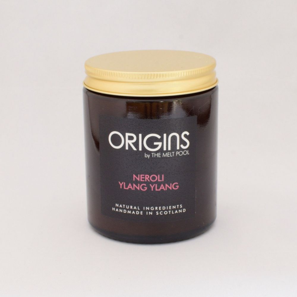 Origins Medium Amber Apothecary Jar - Neroli & Ylang Ylang