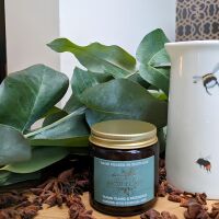 Ylang Ylang & Patchouli - Small Amber Jar Candle