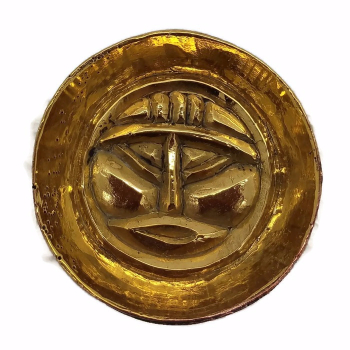 Button Brooch