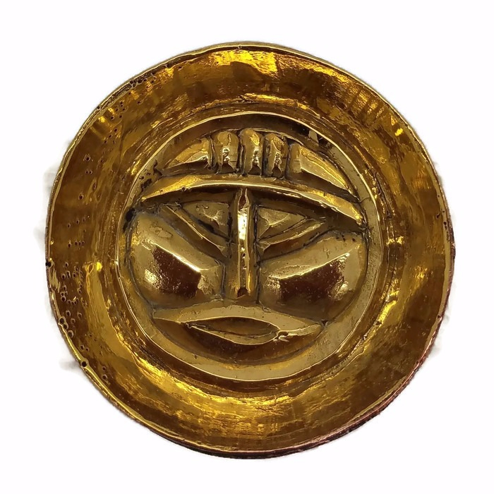 Button Brooch
