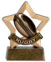 Mini Stars Rugby Trophy A959 8cm
