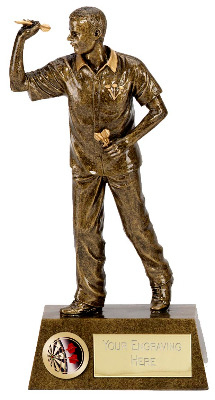 Pinnacle Dart Man Trophy A1258C 22cm