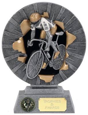 Xplode 2D Cycling Trophy XP039B 15cm