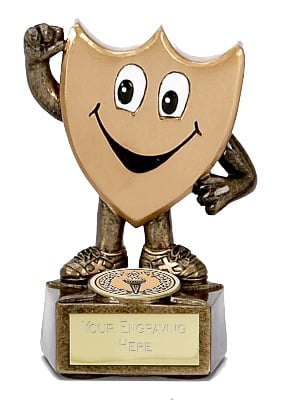 Shield Man Trophy A1029 9cm