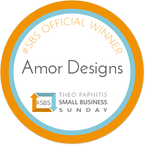Amor Designs Thoe Paphitis small business sunday winner