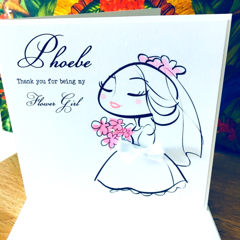 Thank You for being My Bridesmaid Card