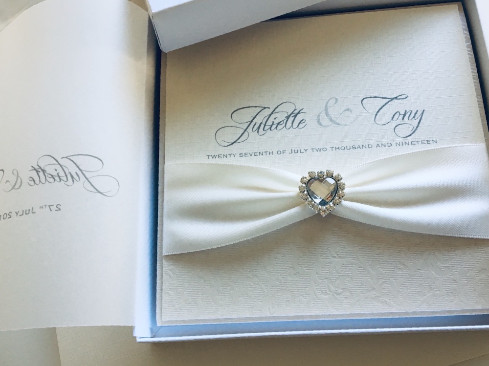 Boxed Luxury Wedding Invitations UK Amor Designs