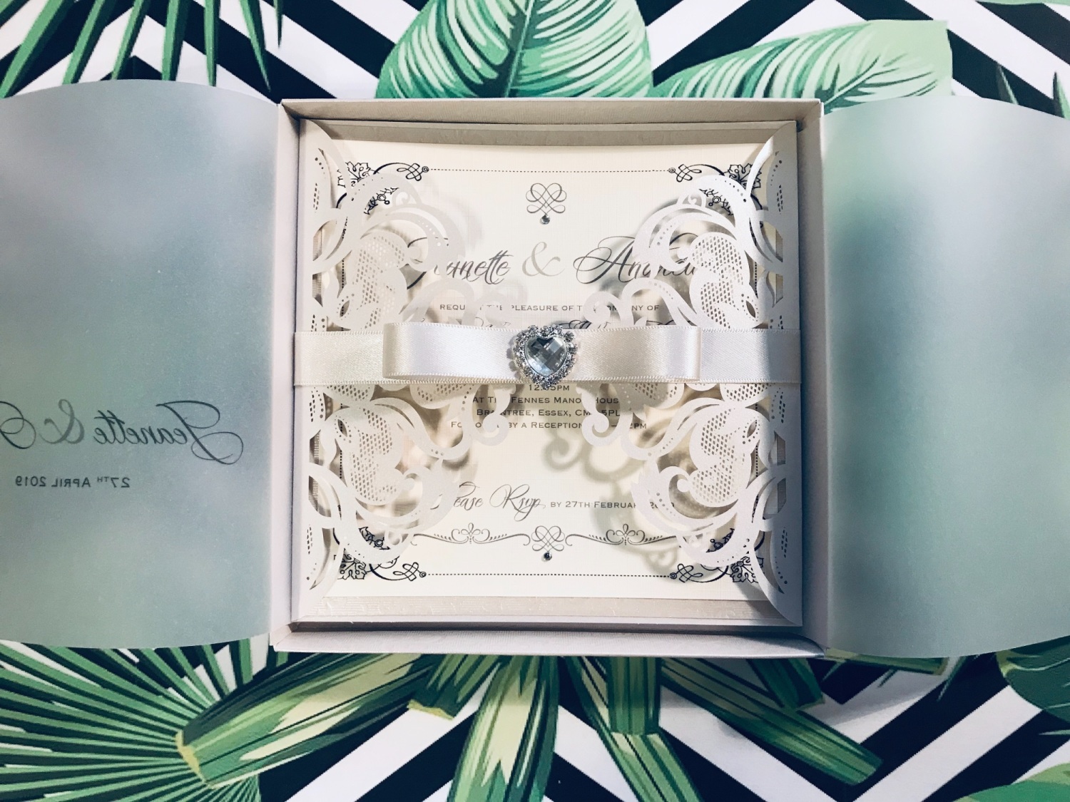 Boxed Luxury Wedding Invitations UK | Amor Designs