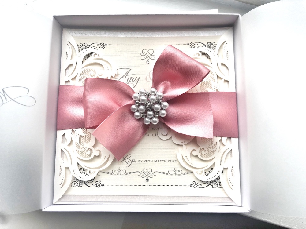 Boxed Luxury Wedding Invitations UK | Amor Designs