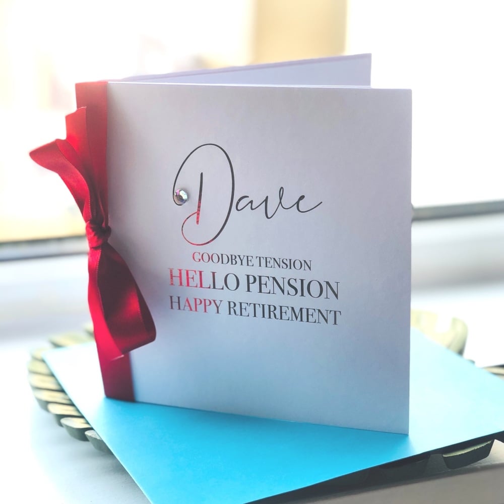 Happy Retirement Tension Pension Card