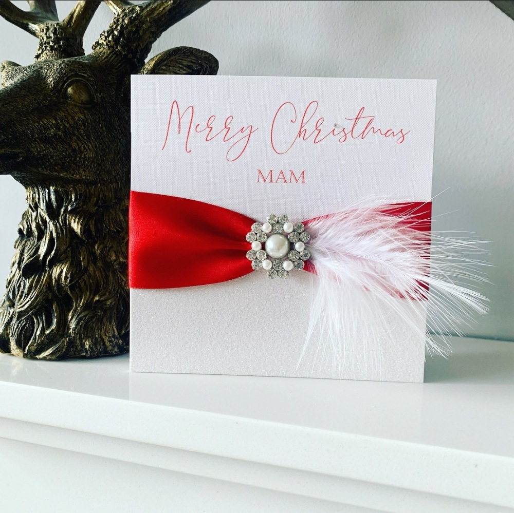 Luxury Christmas Card Personalised and Gift Boxed