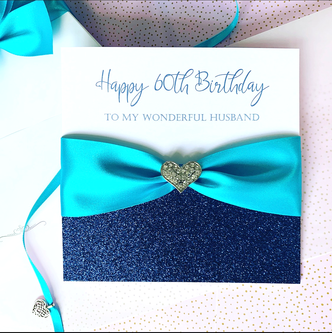 Luxury Birthday Card for Man with Gift Box