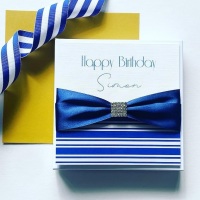 Mens Luxury Birthday Card Boxed and Personalised