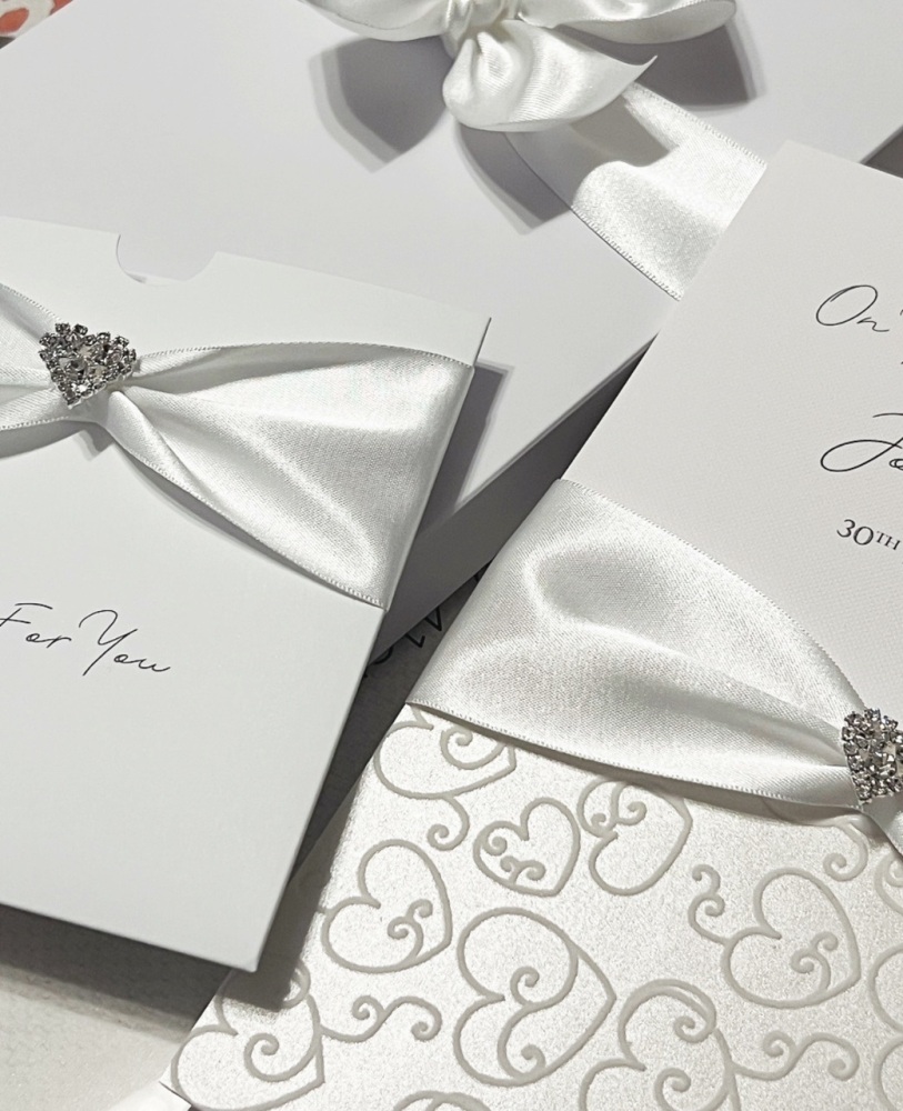 Personalised Wedding Day Card Luxury Boxed Gift