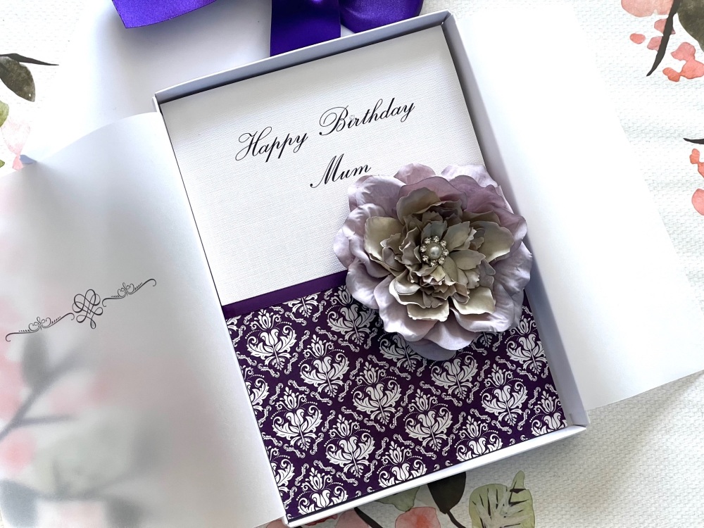 Luxury Boxed Birthday Card