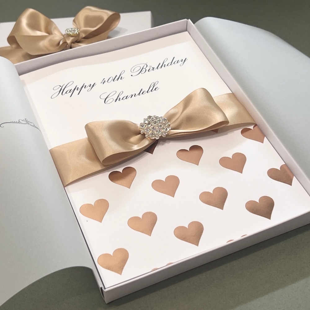 Luxury Birthday Card for a Special Milestone Age