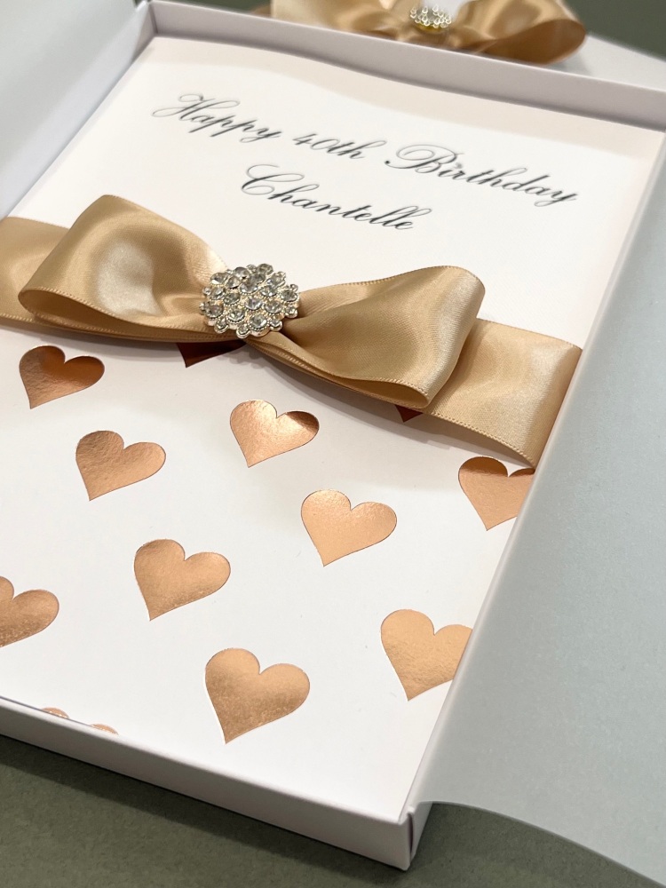 Luxury Birthday Card for a Special Milestone Age
