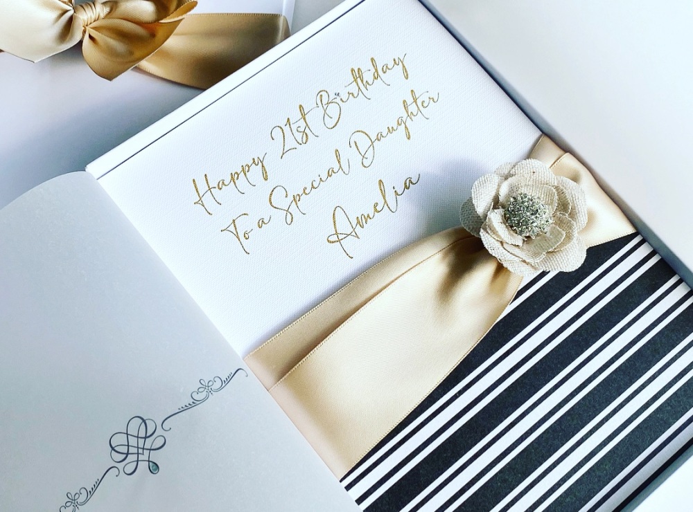 Luxury Boxed Personalised Birthday Card