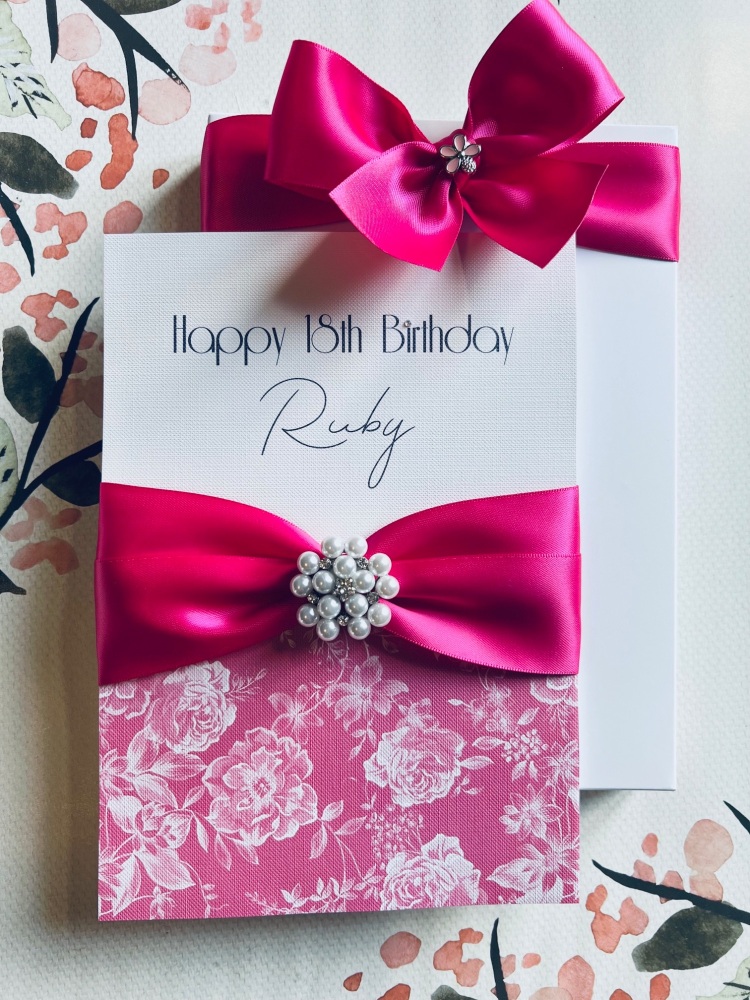 Luxury Birthday Card with Gift Box