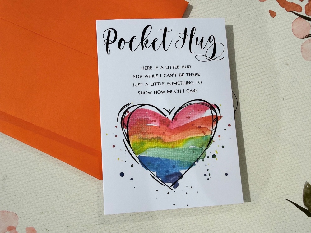 Pocket Hug Cards Pack of 10