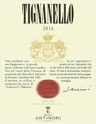 Tignanello Antinori Toscana 2016 / Magnum / Case of 3 bottles 