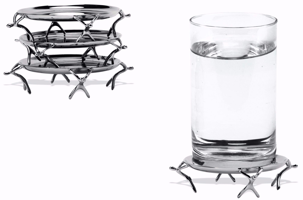 Mukul Goyal ID Coasters, Set of 4