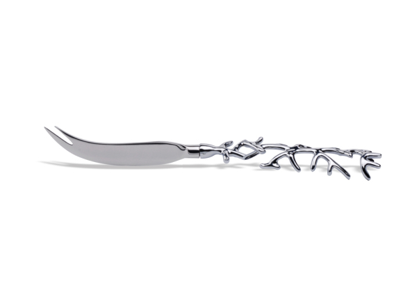 Mukul Goyal Harvest Cheese Knife, Chrome