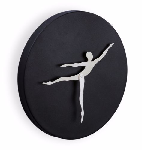 Mukul Goyal Circumstance Wall Clock, Black
