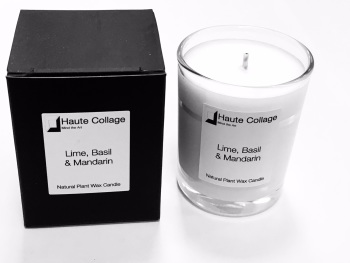 Lime Basil & Mandarin - Scented Votive / Candle