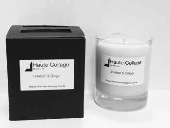 Organic Massage Candle - Stargazer & Hibiscus 