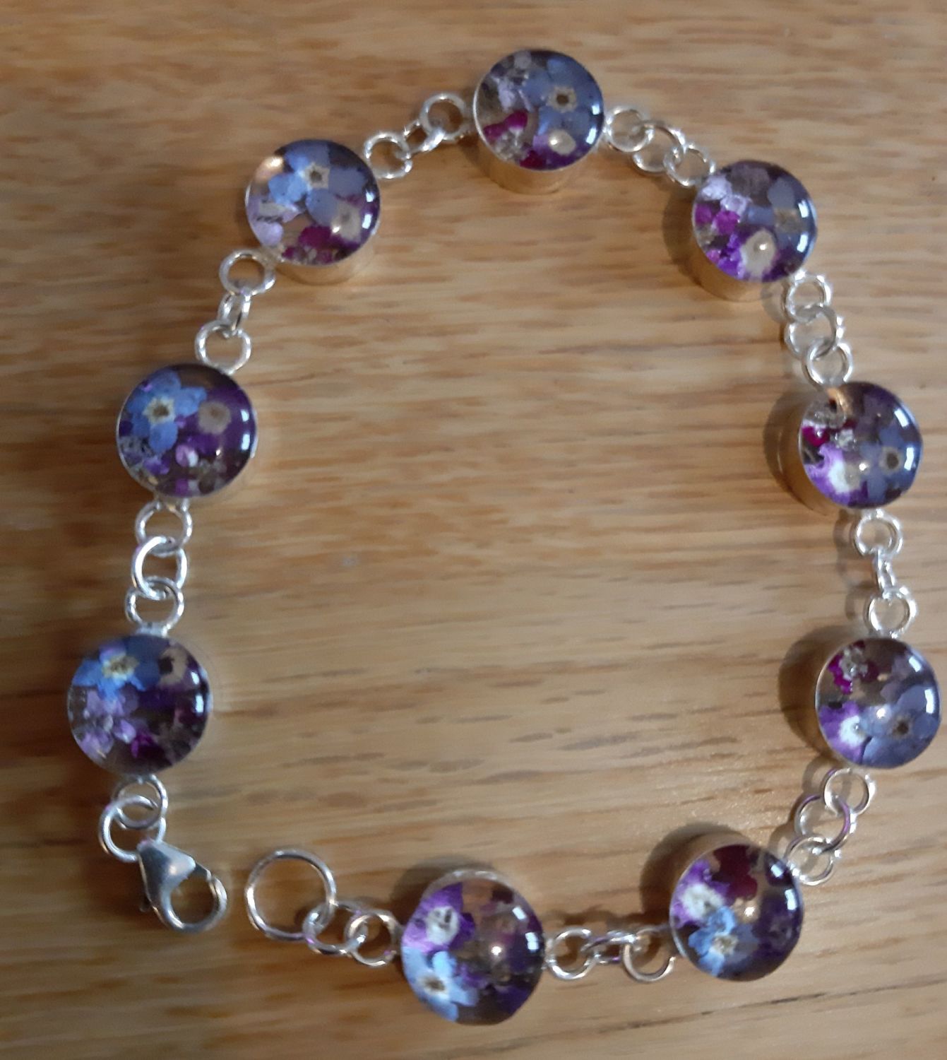 Forget me not bracelet